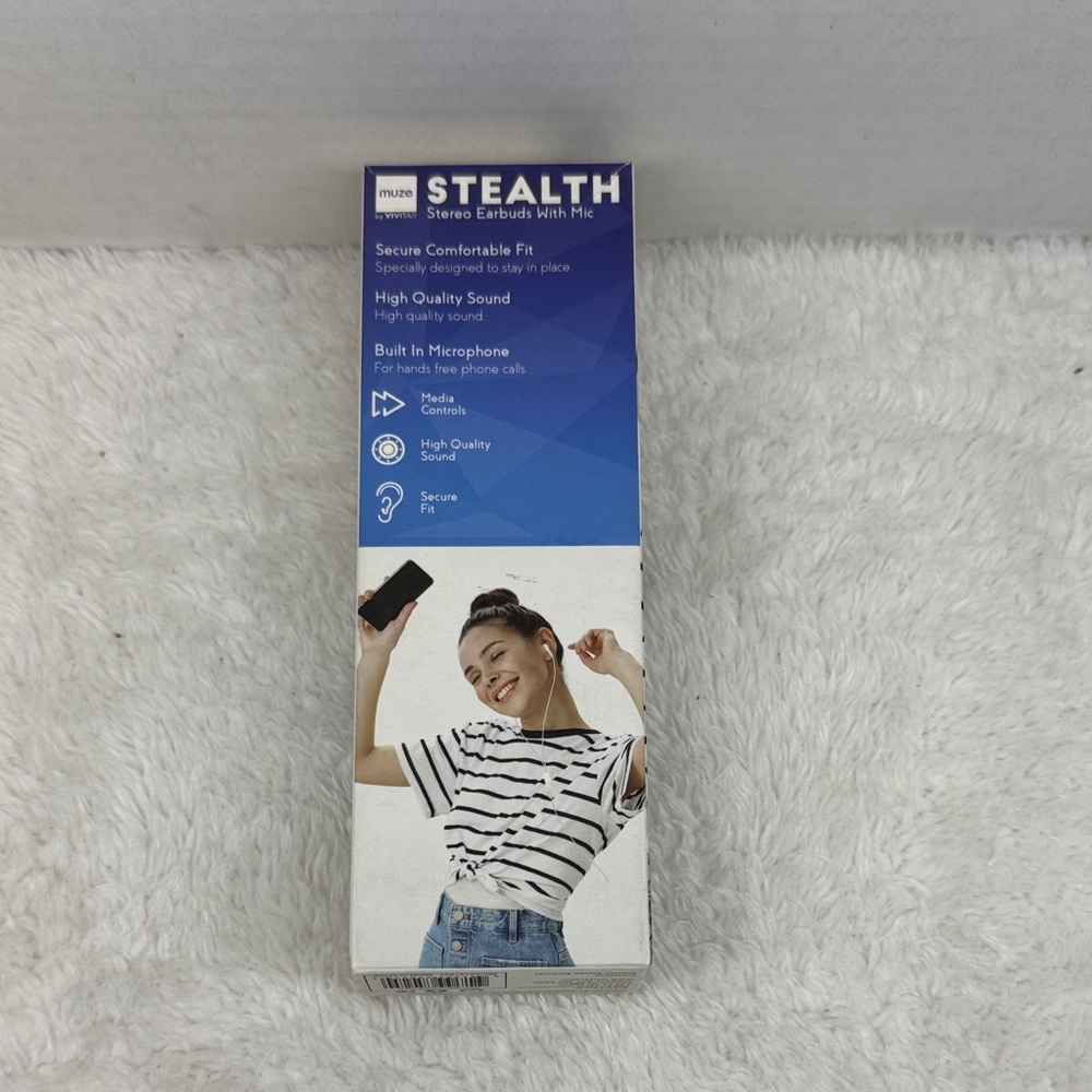 Stealth Wireless Earbuds - Blue